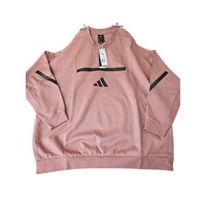 Adidas Mens ZNE Sweatshirt Warm Clay Size 3XL
